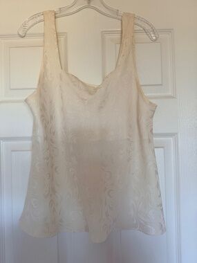 Cream Silk Camisole